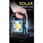 Prenosni COB LED solarni akumulatorski reflektor USB powerbank