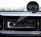 1DIN 12V LCD avtoradio 4x50W USB Bluetooth + daljinec