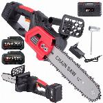 Komplet 48Vf verižna žaga 30cm 2x akumulator in kovček