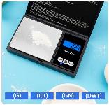 Digitalna žepna tehtnica 500-0,1g - osvetljena LCD