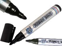 Črni permanentni 13cm marker za označevanje okrogel 2mm