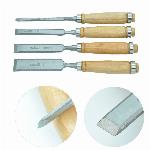 Set 4 lesenih dlet za rezbarjenje 300mm 6-24mm