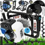 Dvoročni motorni zemeljski vrtalnik 5,2KM + 3 svedri 150-200-250mm