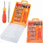 Prenosni set magnetnih preciznih izvijačev 32 delni v škatlici