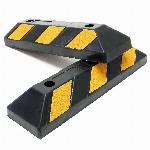 Set dveh gumi blažilcev in ustavljavcev za parkirišča z odsevniki