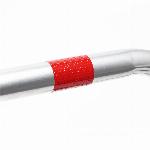 Zložljiva zapornica za parkirni prostor s ključavnico in odsevnimi trakovi