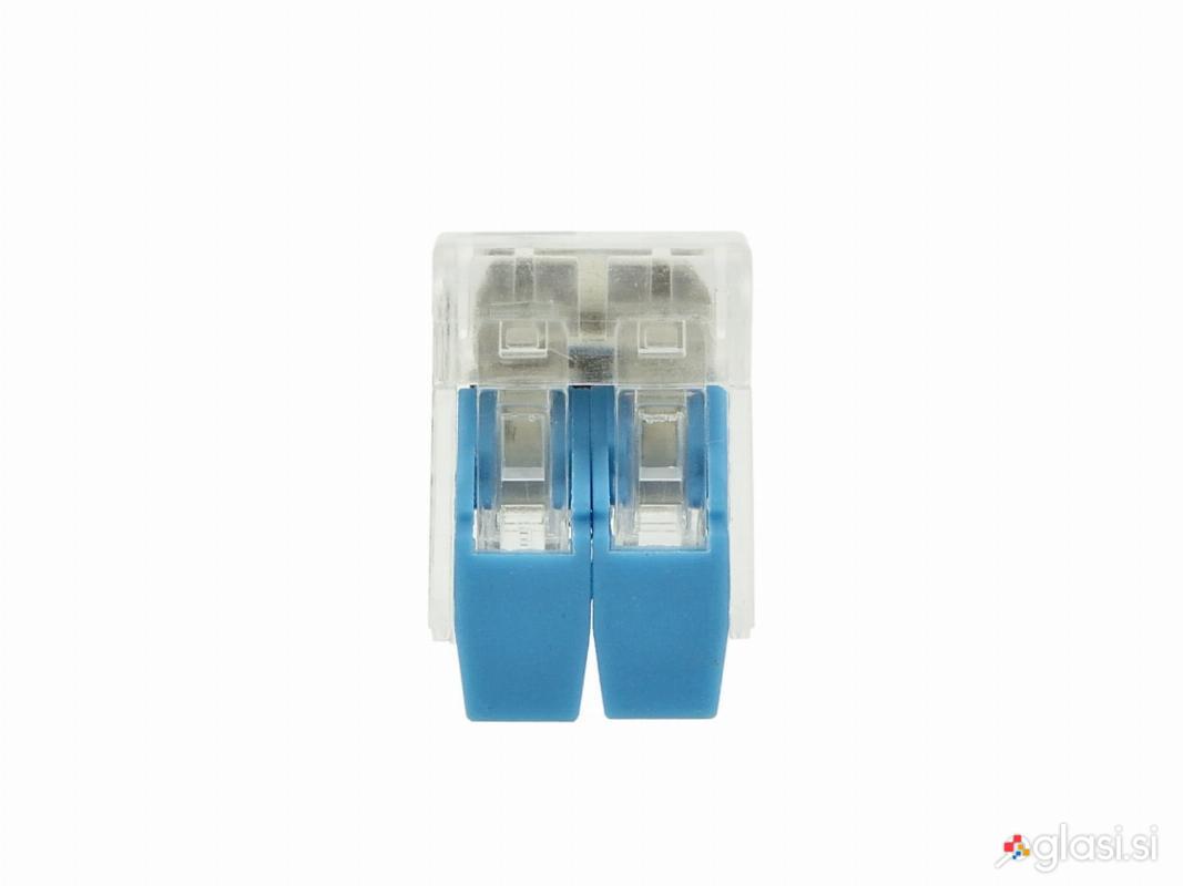 10x Hitra inštalacijska sponka - dvojni konektor sponka 2x0,2-4mm2