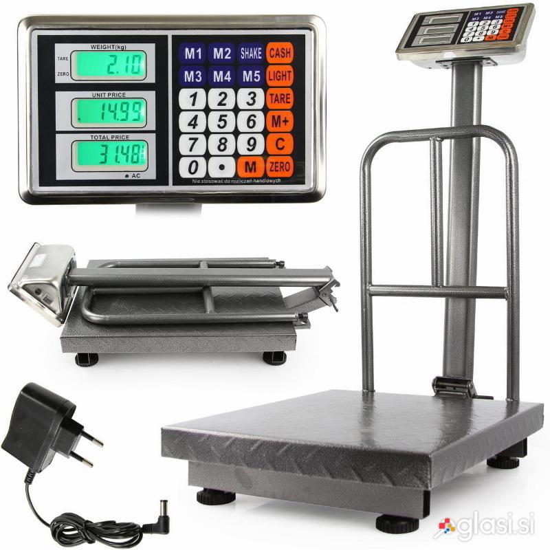 Digitalna elektronska tehtnica do 300kg - osvetljena
