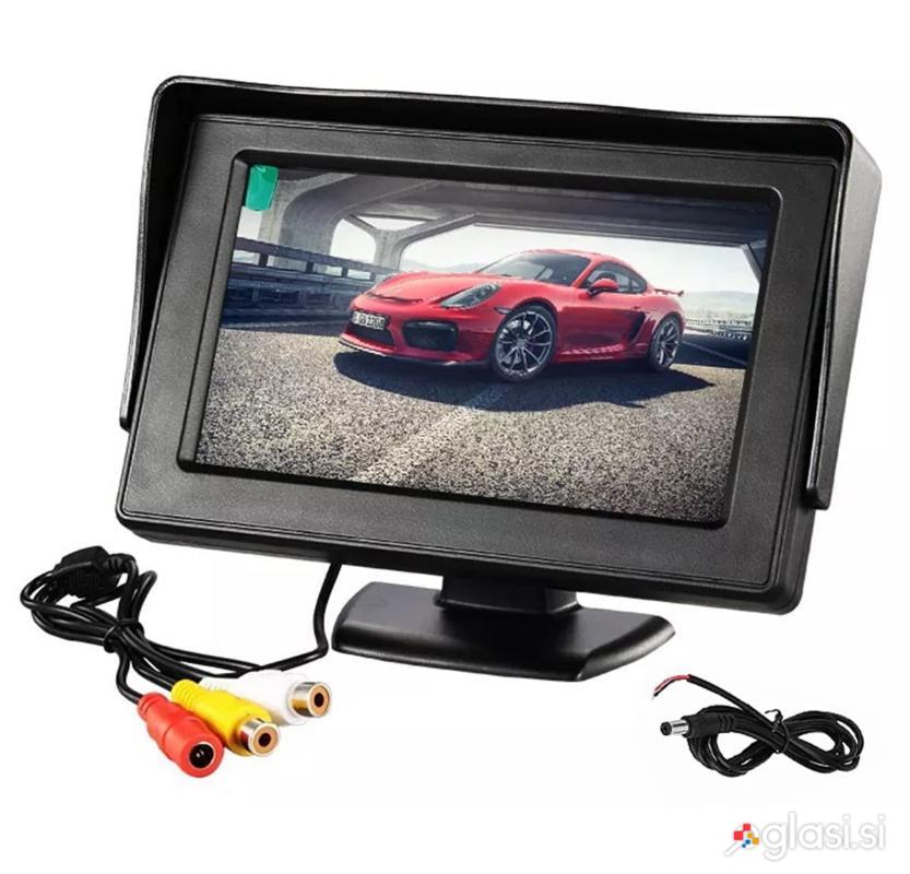 Univerzalni LCD monitor za vzvratno vožnjo 4,3"