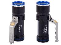 id-1002 3v1 alu akumulatorska LED ročna svetilka XM-L T6 USB 400m CREE COB