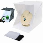 Foto studio box z 20 LED osvetlitvijo + 2 ozadja