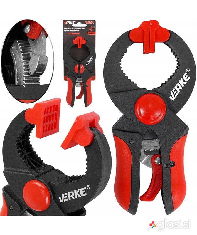 Hitra vzmetna objemka z zaskočno ključavnico spona 150mm