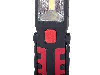 3v1 LED akumulatorska delavniška svetilka COB + power bank