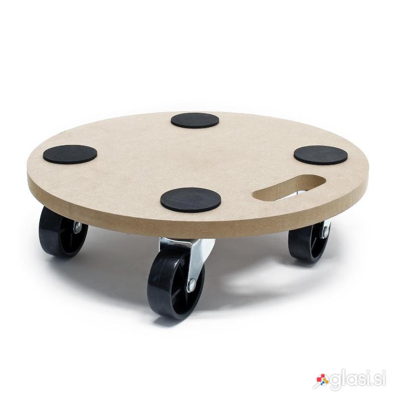 MDF pomična transportna plošča 380mm do 250 kg