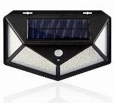 100 LED SMD solarna stenska svetilka s PIR sezorjem gibanja
