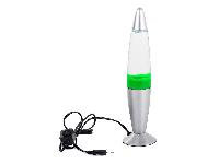 Dekorativna magma lava svetilka zelena