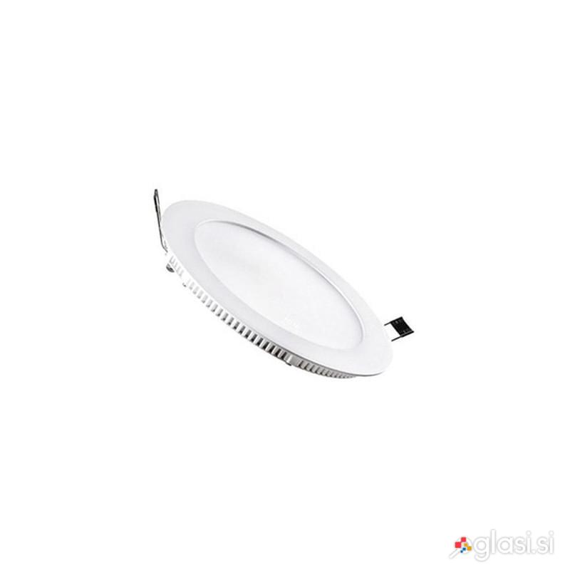 id-1001 6W vgradni LED panel 4000K okrogli beli