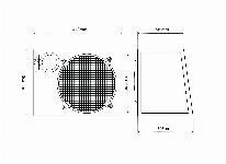 250W pasivni subwoofer 12''