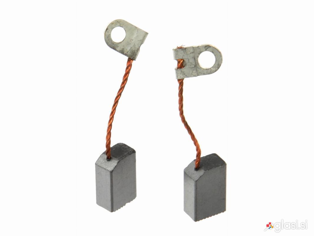 Set dveh ogljikovih krtačk za elektromotor 6x10x15mm