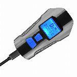 Set akumulatorske kolesarske svetilke z merilnikom hitrosti 4v1