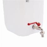 PVC 30L posoda za vodo s kovinsko pipo