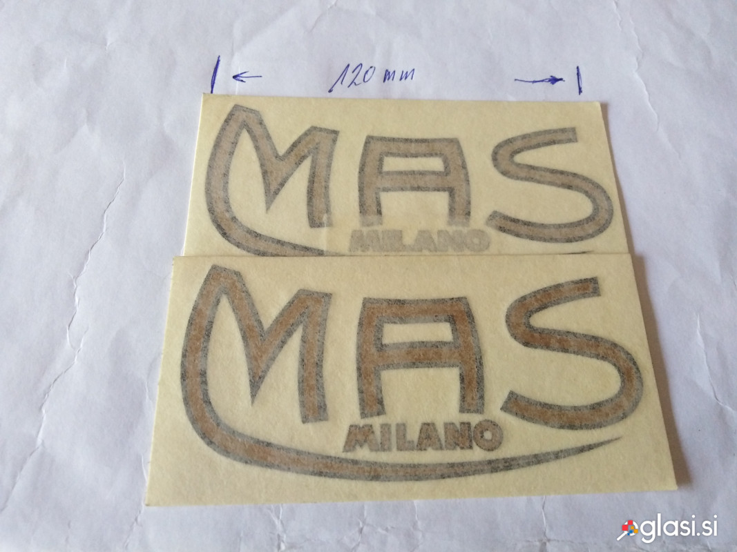 NALEPKA original za motor MAS 125, 150, 175