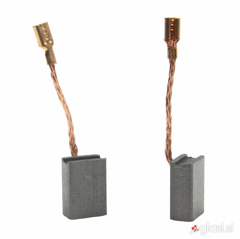 Set dveh karbonskih krtačk za elektromotor  6.1x10.7x14mm