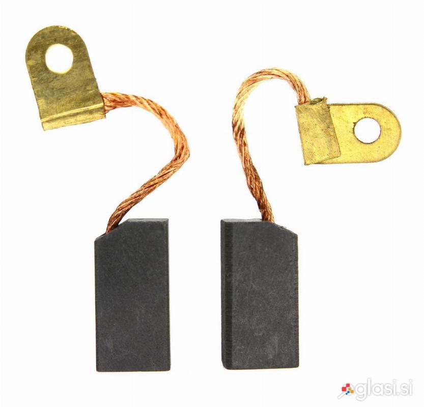 Set dveh karbonskih krtačk za elektromotor 6x10x20mm