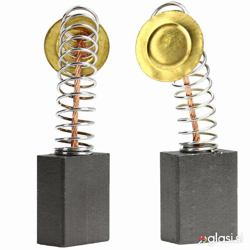 Set dveh karbonskih krtačk za elektromotor 8x14x18mm