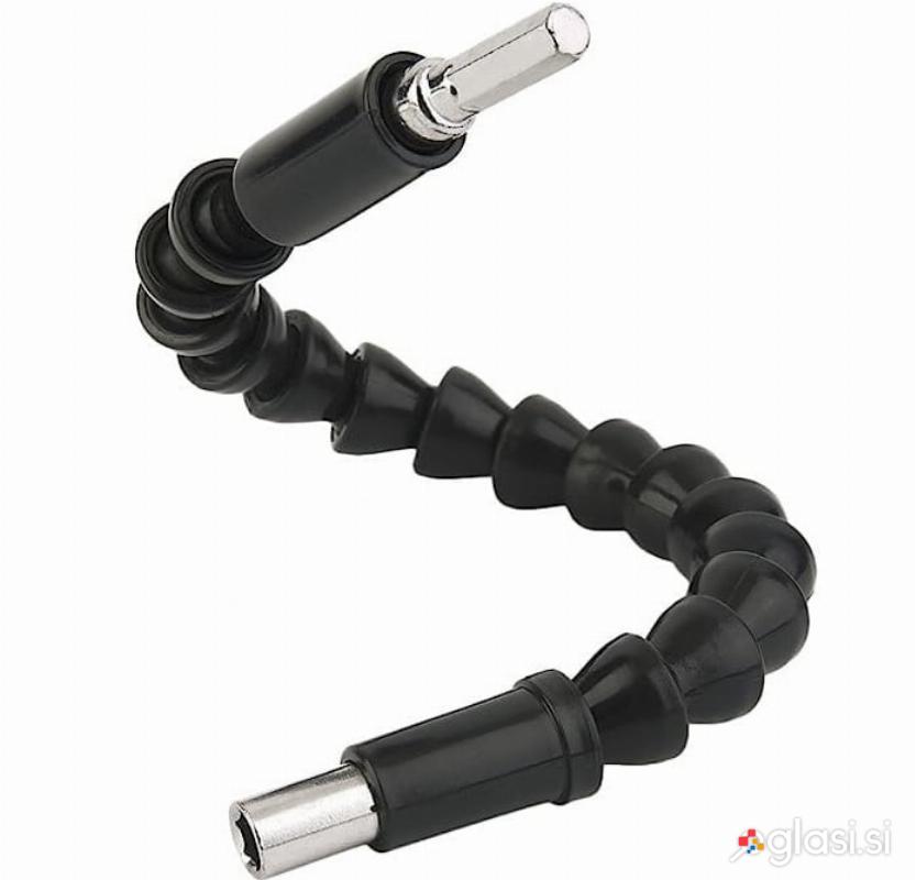 Gibljiv nastavek za vijačenje 190mm z magnetom