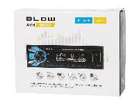 12V 1DIN avtoradio 4x60W MP3 2xUSB SD MMC