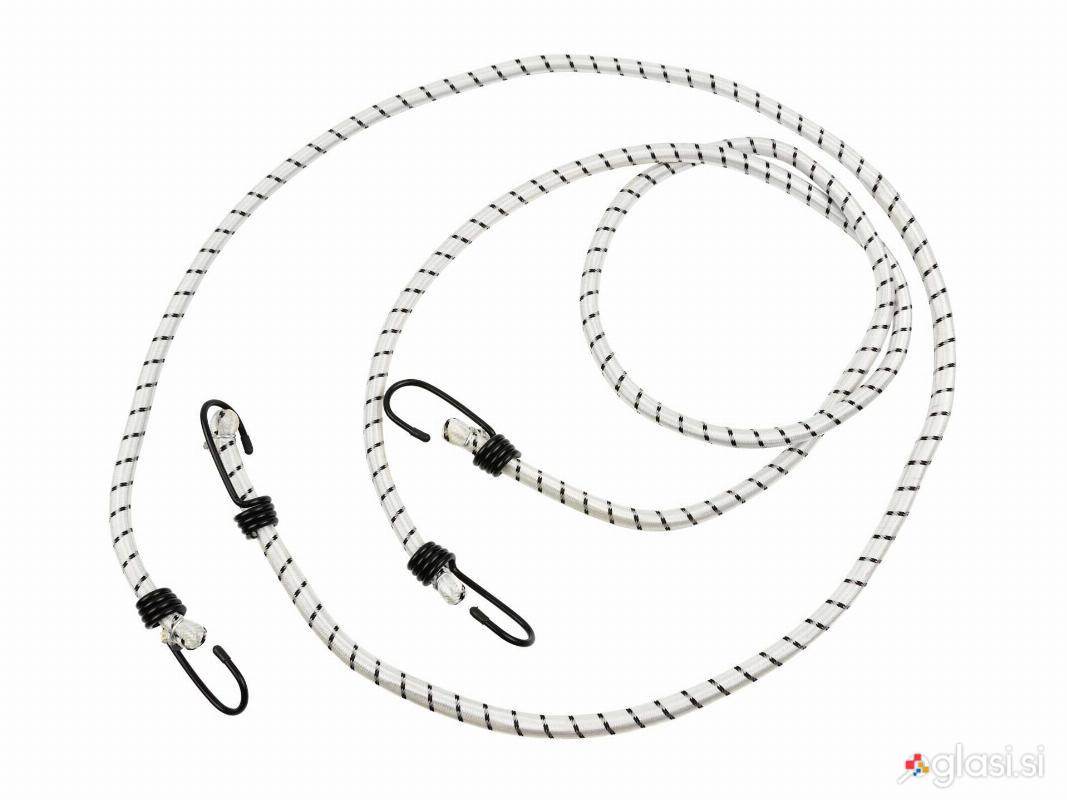 12mm set 2x elastična vrv pajki s kavljem 1500mm