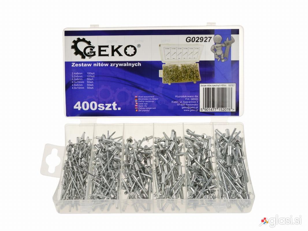 Set slepih zakovic 400 kos za kovičenje