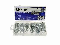Set pocinkanih vzmetnih varovalk 150 kos