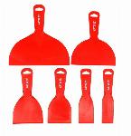 Set 6 plastičnih modelarskih gladilk