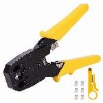 Set klešč za stiskanje UTP kablov in konektorjev RJ45/RJ14/RJ12/RJ9