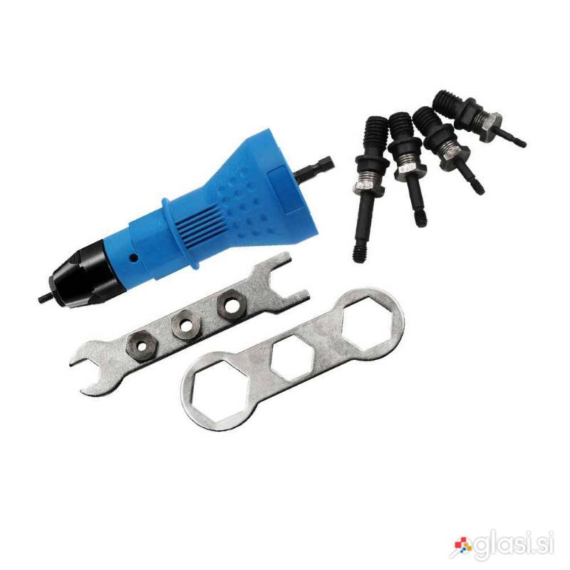 Adapter za slepe zakovice - kovičenje od M3 do M8