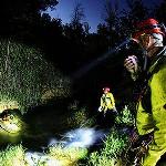 Naglavna 7 LED svetilka na baterije