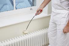 Gibljiv ročaj za pleskanje za radiatorji 68cm + 3x valj