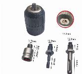 HEX SDS plus 1/2 adapterji z avtomatsko vpenjalno glavo 13mm