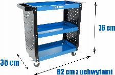 Delavniški servisni voziček za orodje do 136kg