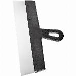 Široka fasadna inox gladilka 450mm