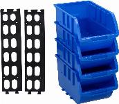 Stenski predalnik PVC - 6 delni organizator