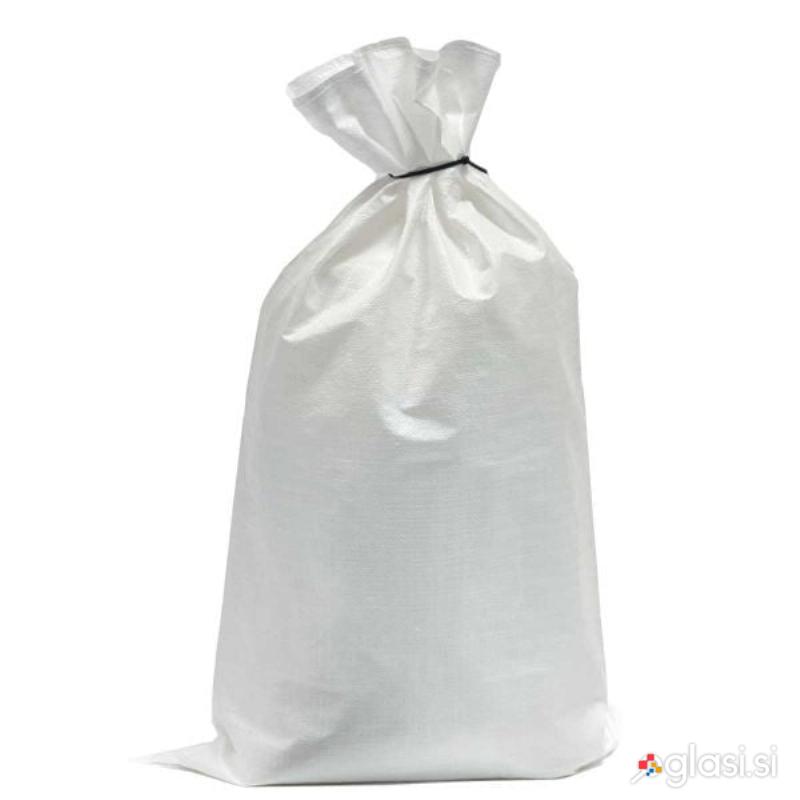 Zelo močna pletena vreča za gradbene odpadke 70kg 125x80cm