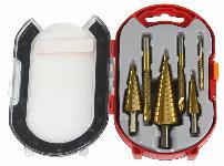 Set 6x HSS konusnih svedrov povrtal 4-30mm + svedri