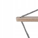 Velika vrtna viseča mreža 200x100cm do 200kg siva