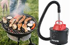 HEPA Industrijski kaminski sesalnik 10L za pepel 800W