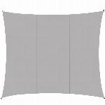 Vodoodporno UV vrtno senčno jadro 4x3m pravokotno sivo