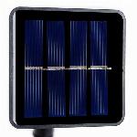 LED RGB 10 zunanja solarna dekorativna girlanda IP44 6m 7 funkcij