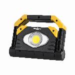 Prenosni aku. gradbeni dvojni reflektor LED COB 19W USB powerbank